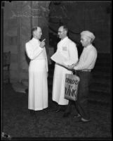 Judges Hartley Shaw, Marshall F. McComb, and Leon Yankwich, 1934