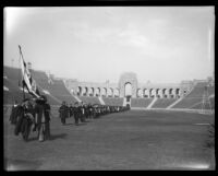 University of Southern California graduation, Los Angeles Memorial Coliseum, Los Angeles, 1931