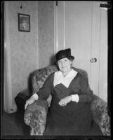 Women's Christian Temperance Union leader Ida B. Wise Smith, 1933 or 1934