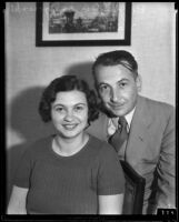 Polish Consul Juliusz Szygowski and wife Wanda Szygowski, 1934