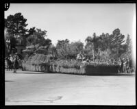 "Hansel and Gretel" float in the Tournament of Roses Parade, Pasadena, 1933