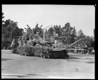 "Dream of Youth" float in the Tournament of Roses Parade, Pasadena, 1933