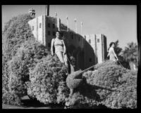 "Casino at Catalina Island" float in the Tournament of Roses Parade, Pasadena, 1933