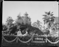 "A Castle in Spain" float in the Tournament of Roses Parade, Pasadena, 1933