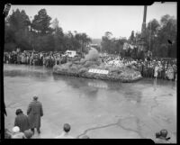 "Neptune's Chariot" float in the Tournament of Roses Parade, Pasadena, 1934