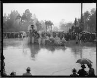 "Queen of the Seven Seas" float in the Tournament Roses Parade, Pasadena, 1934