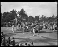 "China" float in the Tournament of Roses Parade, Pasadena, 1932