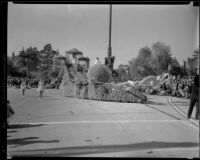 Arden float in the Tournament of Roses Parade, Pasadena, 1933