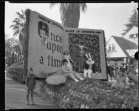 "Alice in Wonderland" float in the Tournament of Roses Parade, Pasadena, 1933