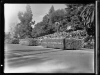 Automobiles carrying officials in the Tournament of Roses Parade, Pasadena, 1935