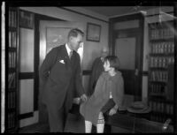 Seven-year-old Alsa Thompson confesses to murders, Los Angeles, 1925