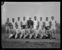 USS Tennessee battleship champion track team, 1925
