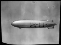 Navy airship USS Akron in flight, 1931-1933