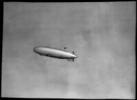 Navy airship USS Akron in flight, 1931-1933
