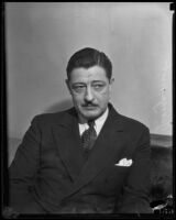 George Webb, ex-husband of actress Esther Ralston, 1933