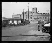 Outside of Wilson & Co., Los Angeles, 1929