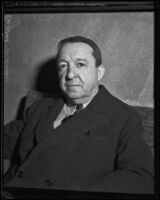Eugene Walter, playwright, Los Angeles, 1929