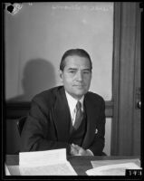 Pierce Williams is to face trial for conspiracy related to the Civil Works Administration, Los Angeles, 1934