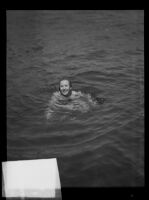 Mignon Woidemann swimming at Lake Arrowhead, 1929-1939