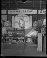 Weber's Bread display at the Food and Household Show, Los Angeles, 1932