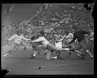 Trojans play the Cougars at the Coliseum, Los Angeles, 1931