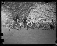 Football game between the Trojans and the Cougars at the Colisuem, Los Angeles, 1932
