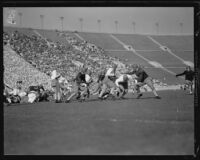 Football game between U.C.L.A. and Stanford at the Coliseum, Los Angeles, 1932