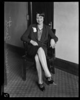 Eleanor Gantt returns to Los Angeles, 1928