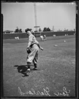Lou Garland, baseball player, 1930s