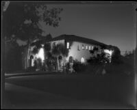 Home of kidnap victim William F. Gettle, Beverly Hills, 1934