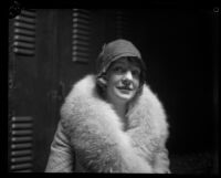 Hazel Glab questioned for husband's murder, Los Angeles, 1928