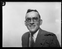 Harry A. Glasscock, publisher of the Owens Valley Herald, 1920s