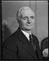 Portrait of Oklahoma senator Thomas Pryor Gore