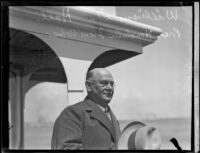 Hawaiian businessman William G. Hall, Los Angeles, 1930