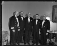Admiral Henry E. Lackey and company, Los Angeles, 1933-1939