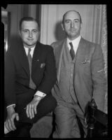 Harold Lafount and Herbert Pettey, Los Angeles, 1933