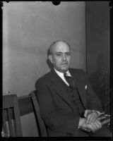 John R. Layng is to take over as District Attorney for Samuel W. McNabb, Los Angeles, 1933