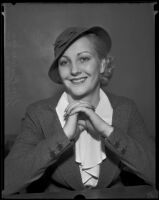 Former Miss Utah Beatrice Lee, Los Angeles, 1934