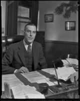 Herbert C. Legg, County Supervisor, Los Angeles, 1930s