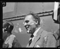 Bruno Walter arrives in Los Angeles, 1930s