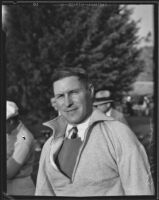 Eddie Loos, golfer, Los Angeles, 1921