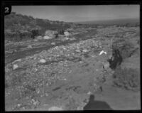 Unpaved section of the Los Angeles Aqueduct, 1920-1939