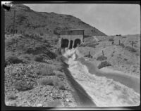 Desert canal of the Los Angeles aqueduct, 1920-1939