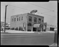 Bella Napoli Cafe, Los Angeles, circa 1933