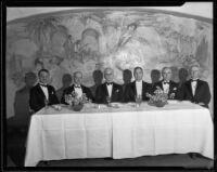 Chamber of Commerce banquet at the Ambassador, Los Angeles, 1932