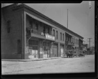 Commercial block in Chinatown, Los Angeles, 1920s