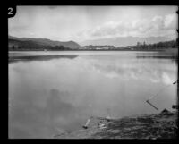 Silver Lake Reservoir, Los Angeles, circa 1930s