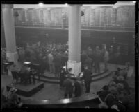 Traders at the Stock Exchange, Los Angeles, 1937