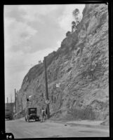 Landslide at First and Hill Sts., Los Angeles, 1920s