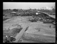 Construction site of the Los Angeles Department of Water and Power, 1920-1939